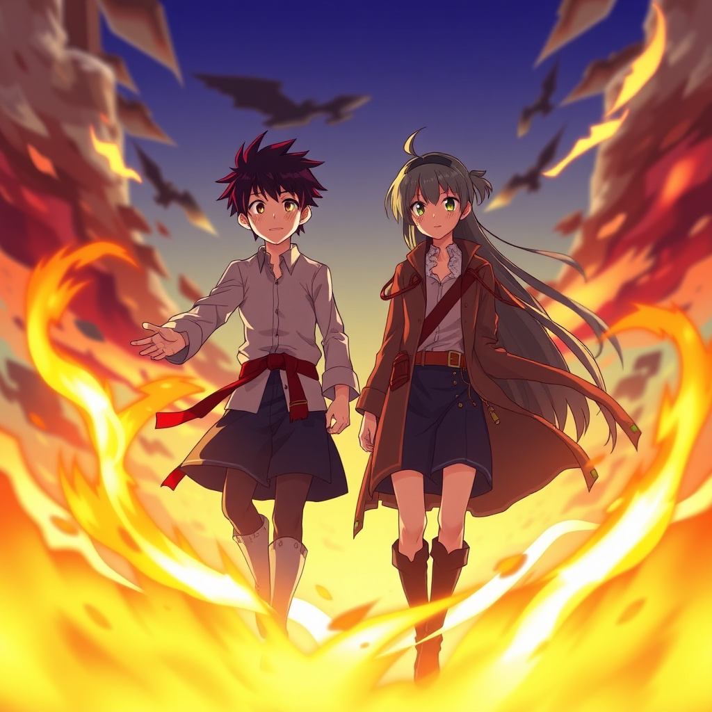 Fire Will Anime Poster