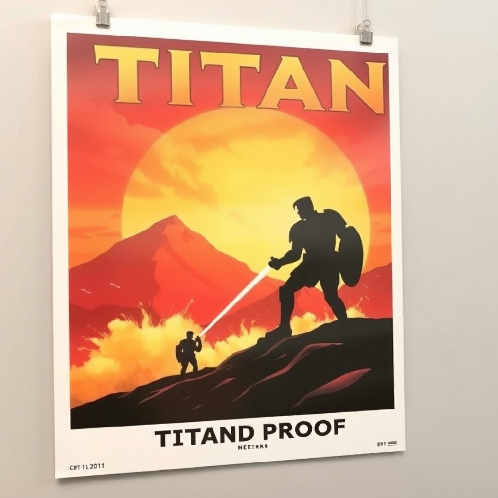 Titan Proof Poster